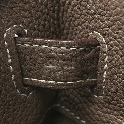 Hermes Togo So Kelly 22 Etoupe 7 of 10