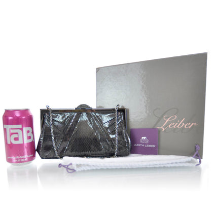 Judith Leiber Python Natalie Origami Evening Bag 4 of 8