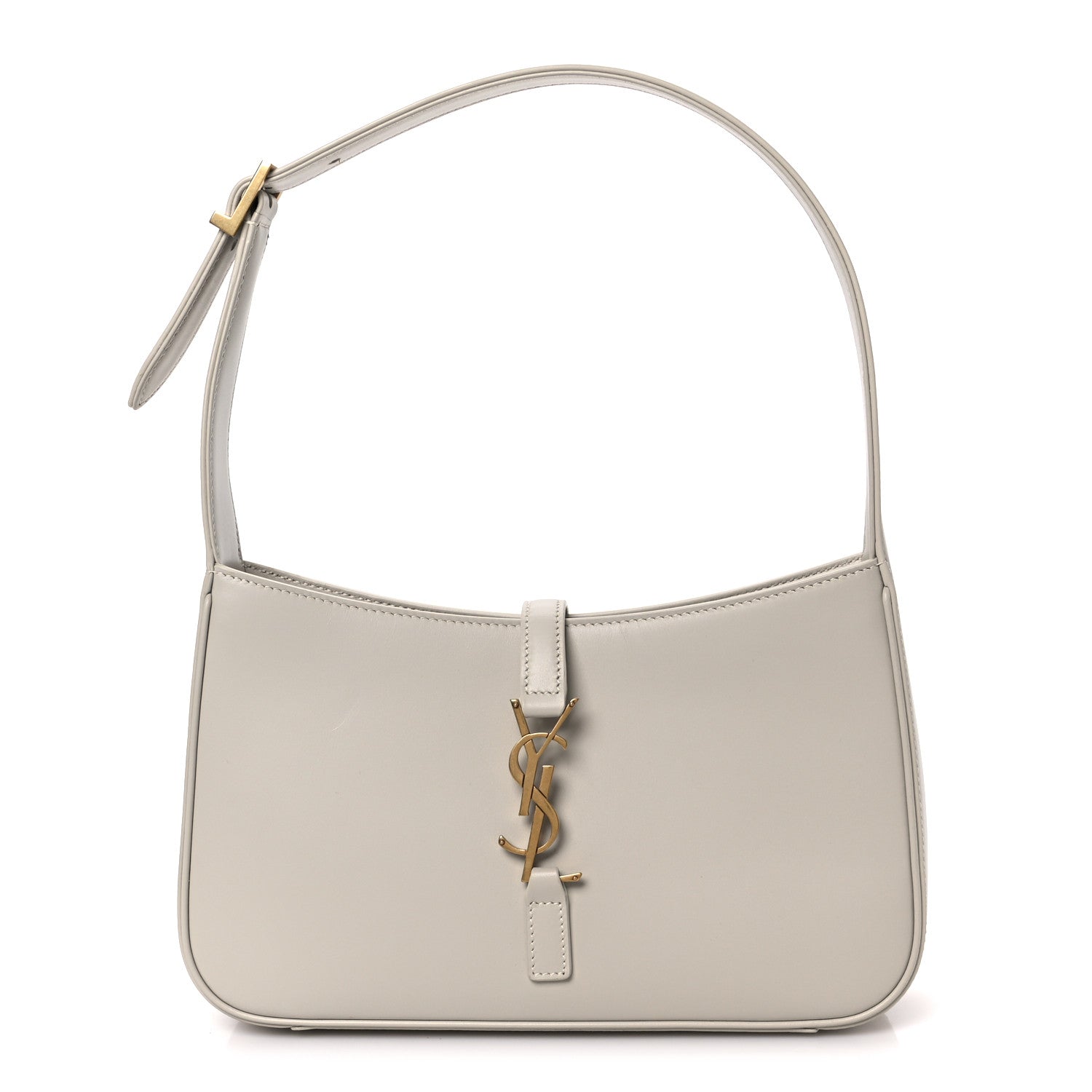Saint Laurent Smooth Calfskin Le 5 A 7 Hobo Crema Soft 1 of 10