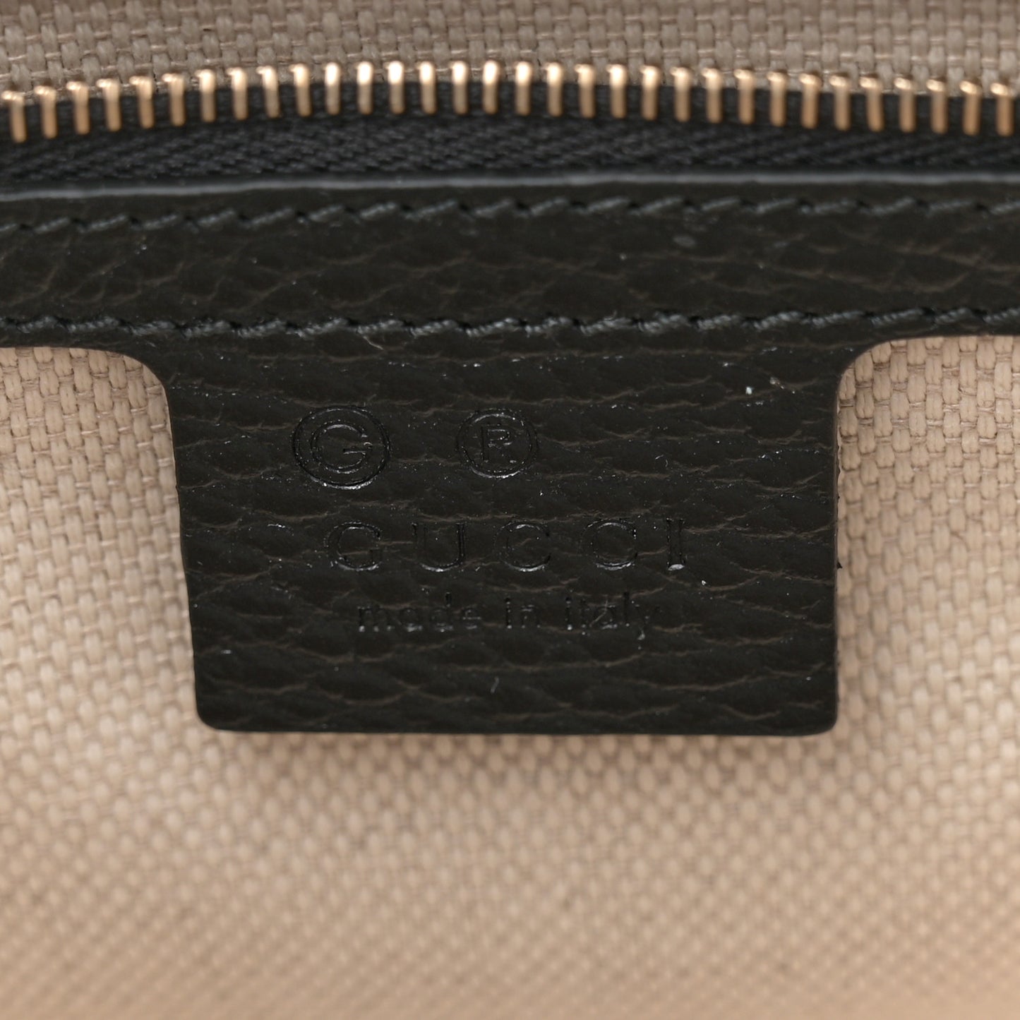 Dollar Calfskin Medium Soho Top Handle Satchel Black