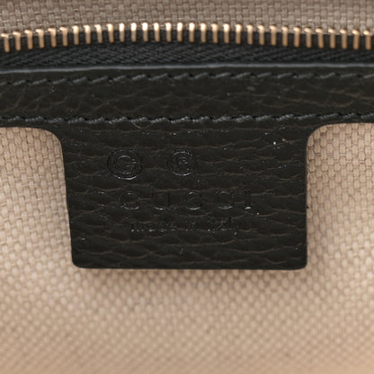 Gucci Dollar Calfskin Medium Soho Top Handle Satchel Black 6 of 10