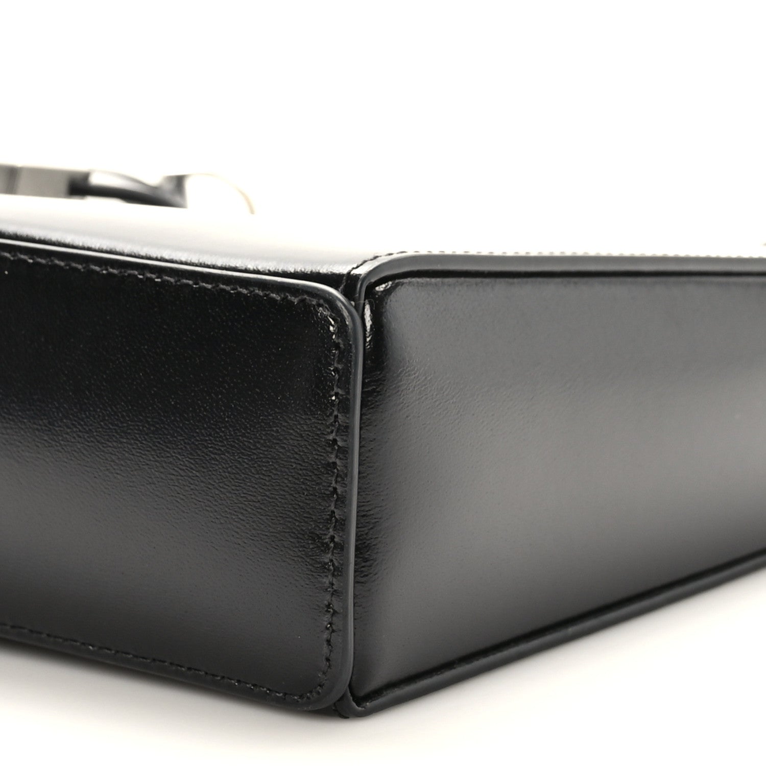 Givenchy Box Calfskin Small Cut Out Shoulder Bag Black 9 of 9