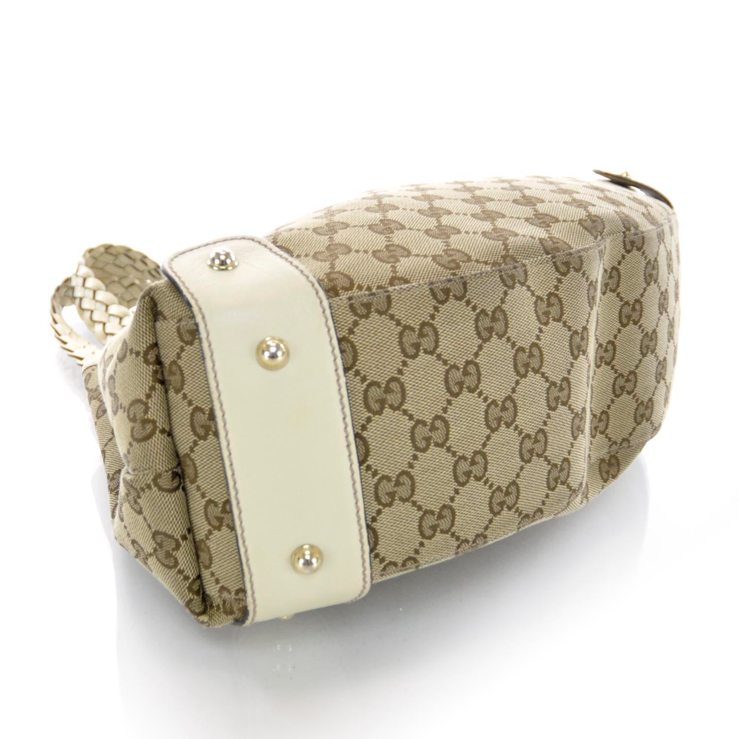 Gucci Monogram Pelham Tote Ivory 4 of 9