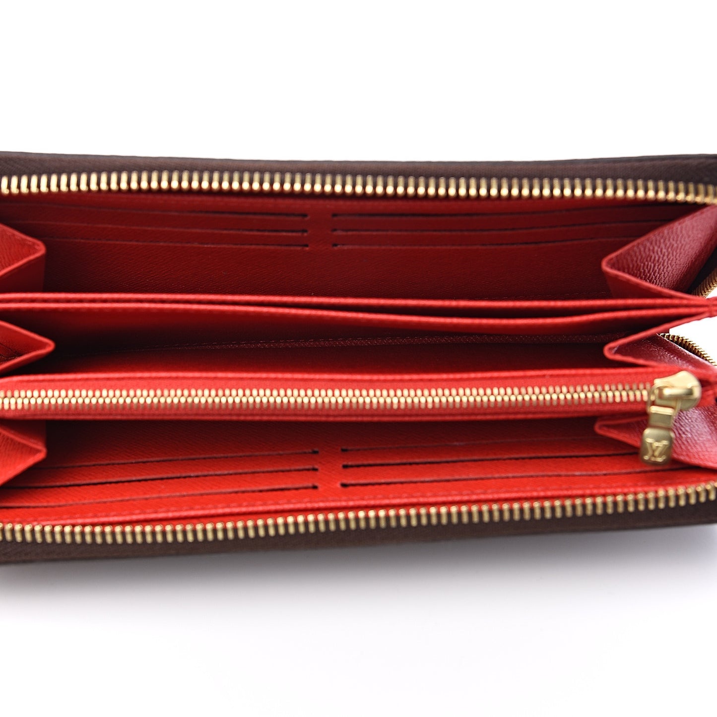 Monogram Zippy Wallet Coquelicot