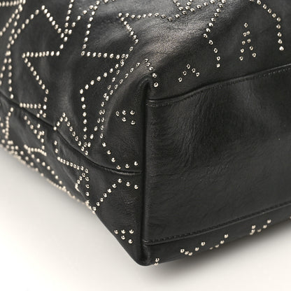 Jimmy Choo Calfskin Star Studded Sofia Tote Black 7 of 8