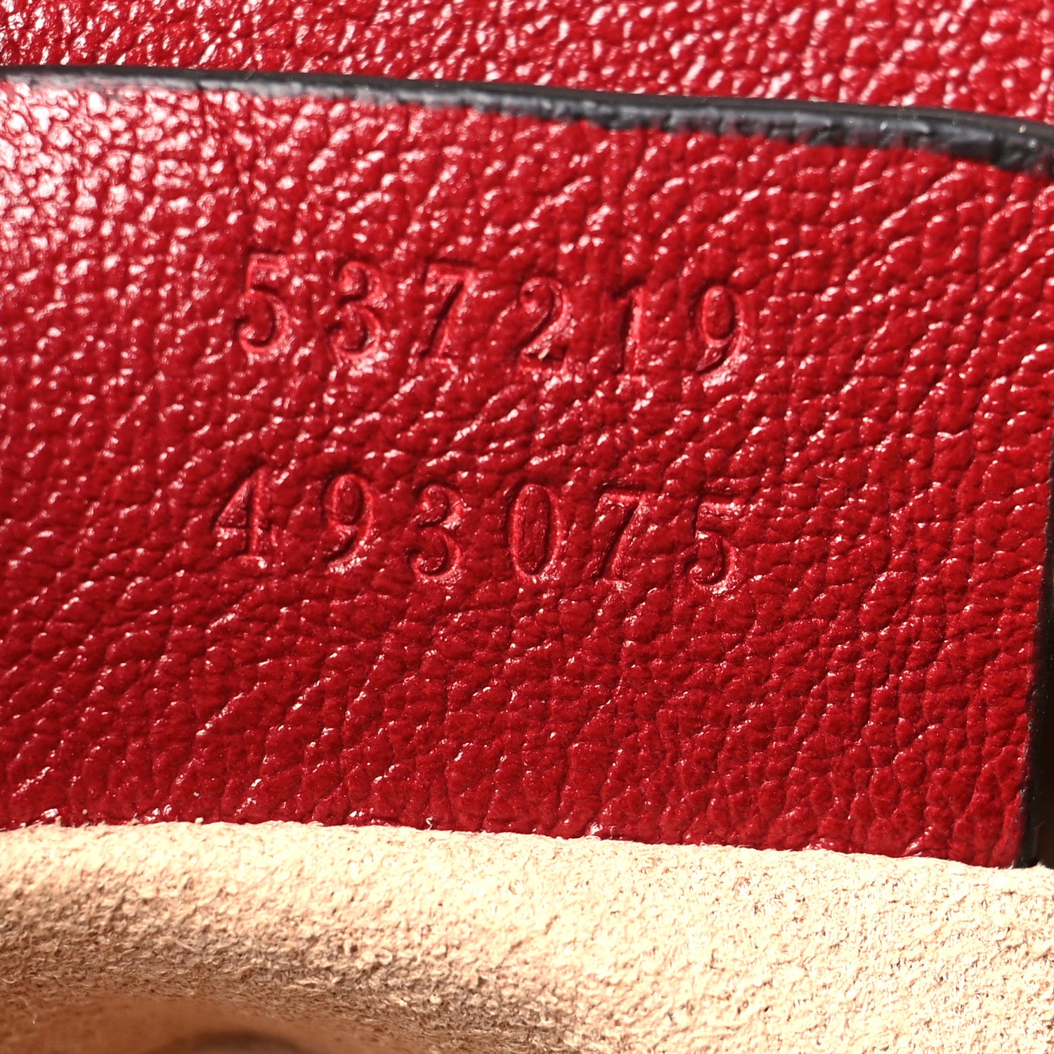 Gucci Calfskin Large Rajah Chain Tote Romantic Cherry 11 of 14
