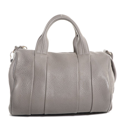 Alexander McQueen ALEXANDER WANG Pebbled Lambskin Rocco Oyster 1 of 7