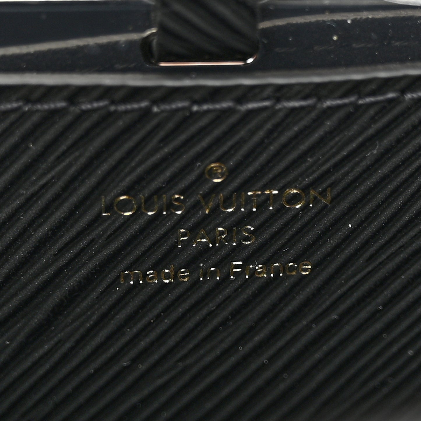 Epi Twist Shoulder Bag MM Black