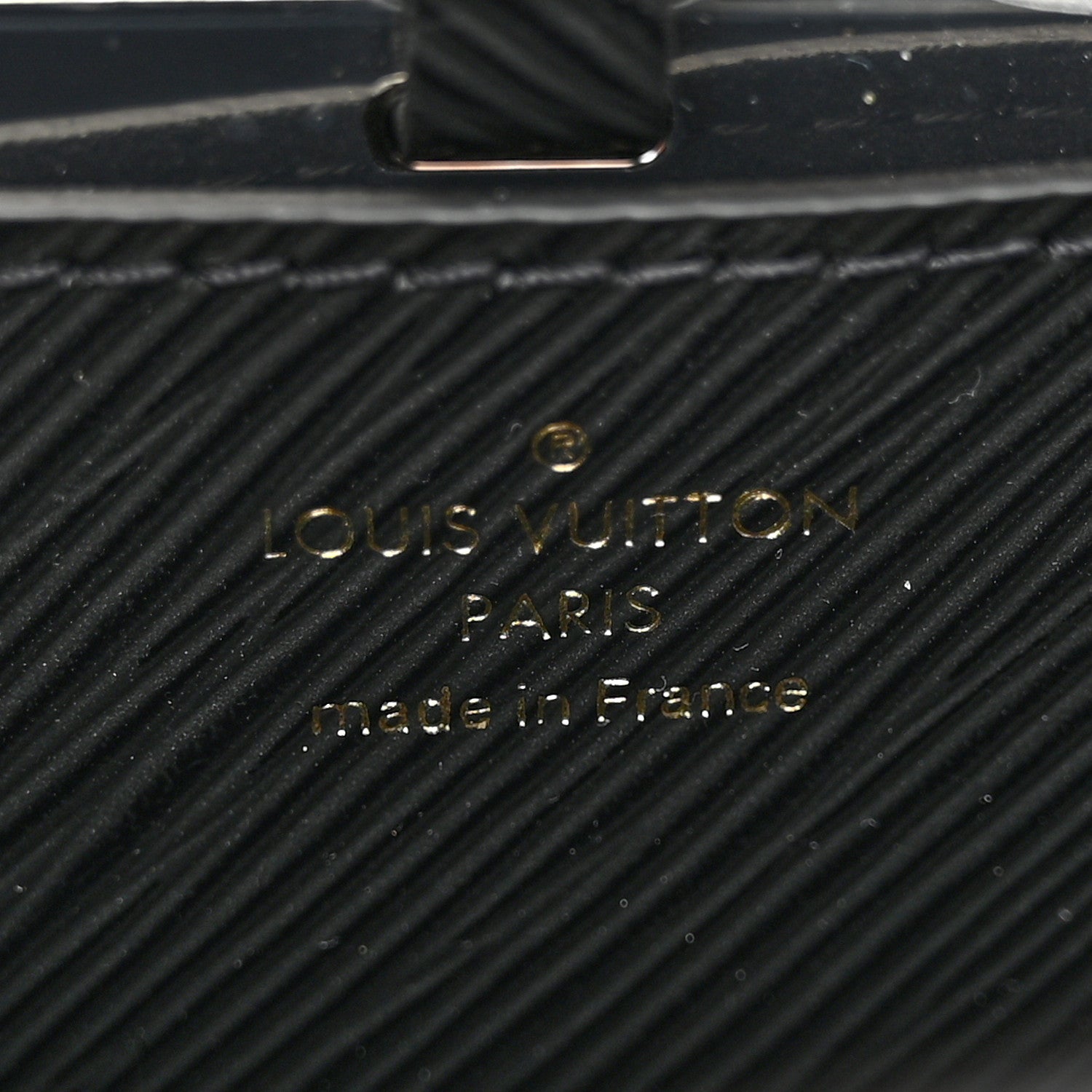 Louis Vuitton Epi Twist Shoulder Bag MM Black 6 of 11