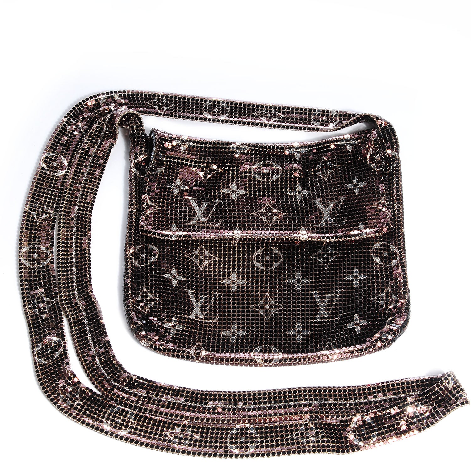 Louis Vuitton Monogram Mesh Metal Frances Bronze 1 of 7