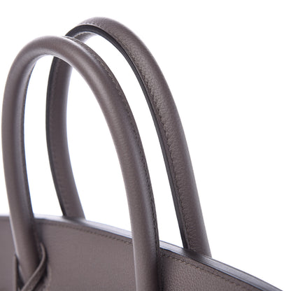 Hermes Togo Birkin 30 Etain 32 of 39