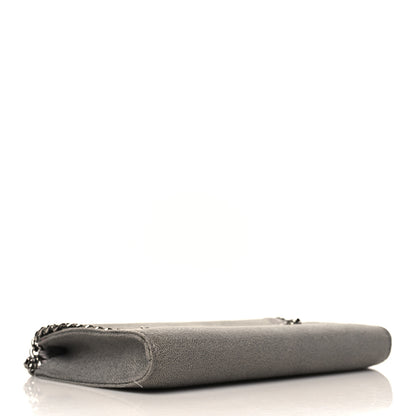 Stella McCartney Shaggy Deer Mini Falabella Crossbody Bag Light Grey 3 of 9