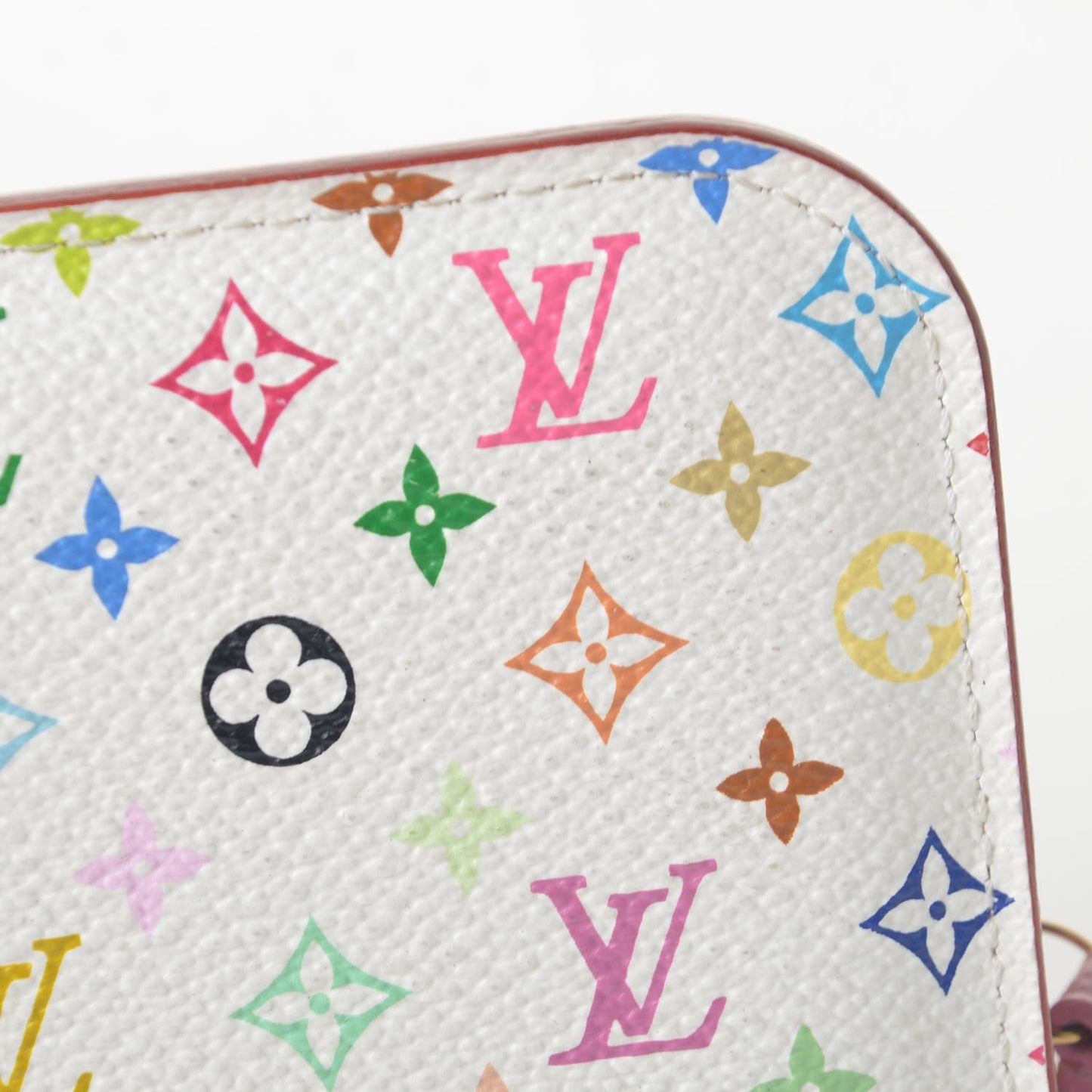 Monogram Multicolor Insolite Wallet White Litchi