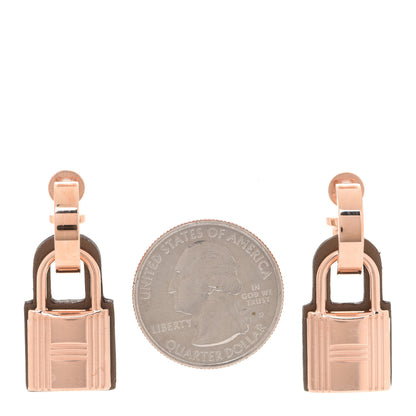 Hermes Swift O'Kelly Earrings Etoupe 2 of 6