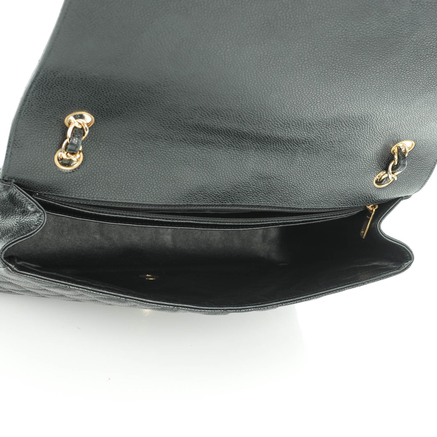 Chanel Caviar Quilted Maxi Single Flap Black 6 of 8
