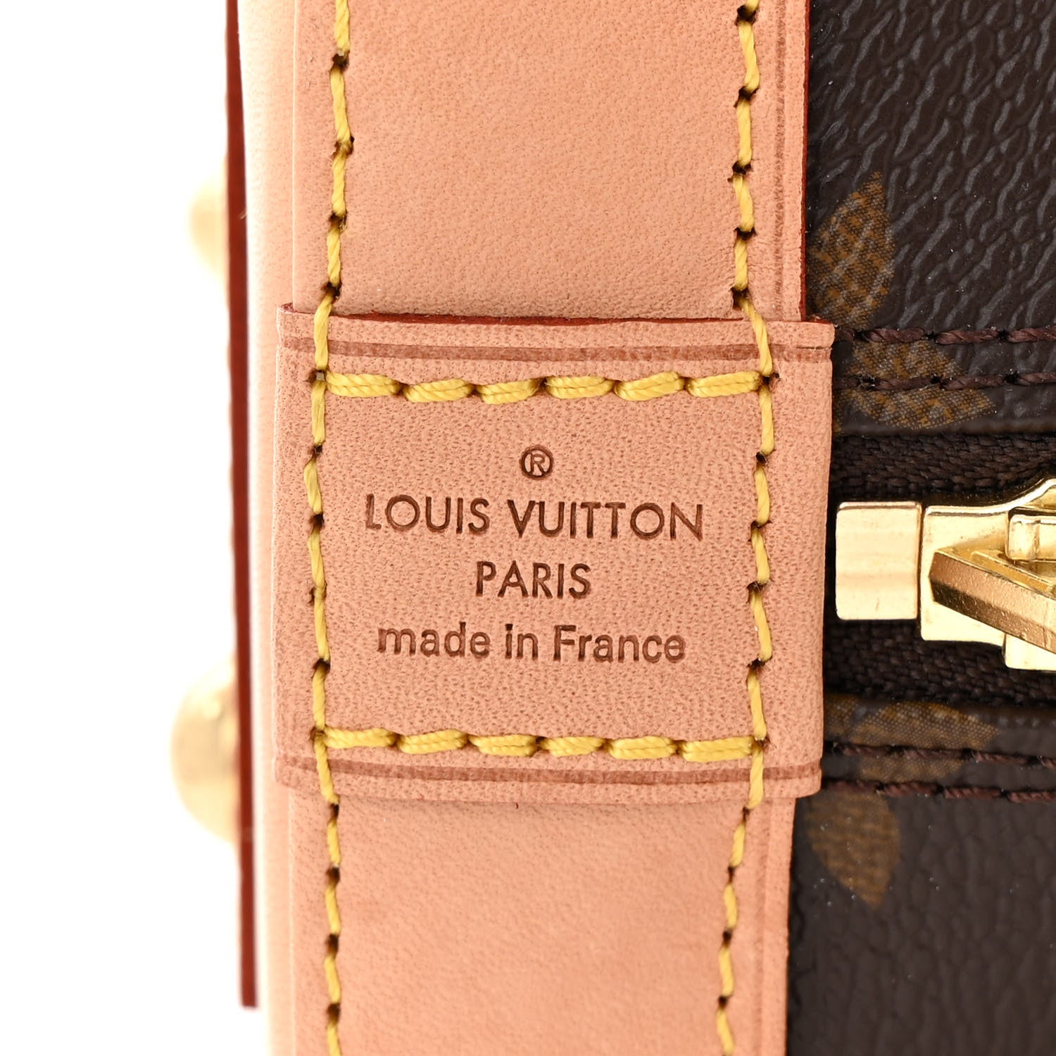 Louis Vuitton Monogram Alma BB 6 of 9