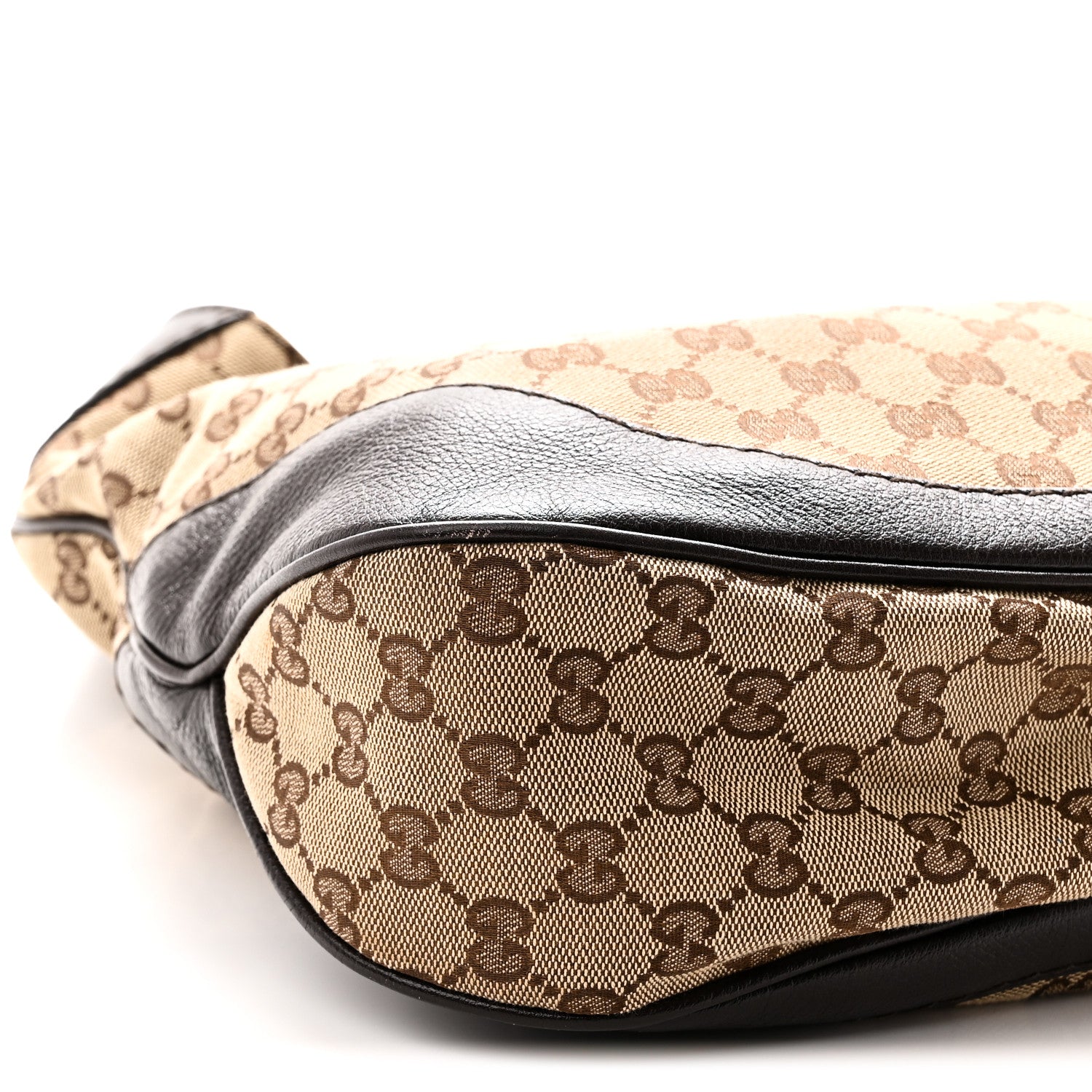 Gucci Monogram Medium Charlotte Hobo Brown 9 of 10