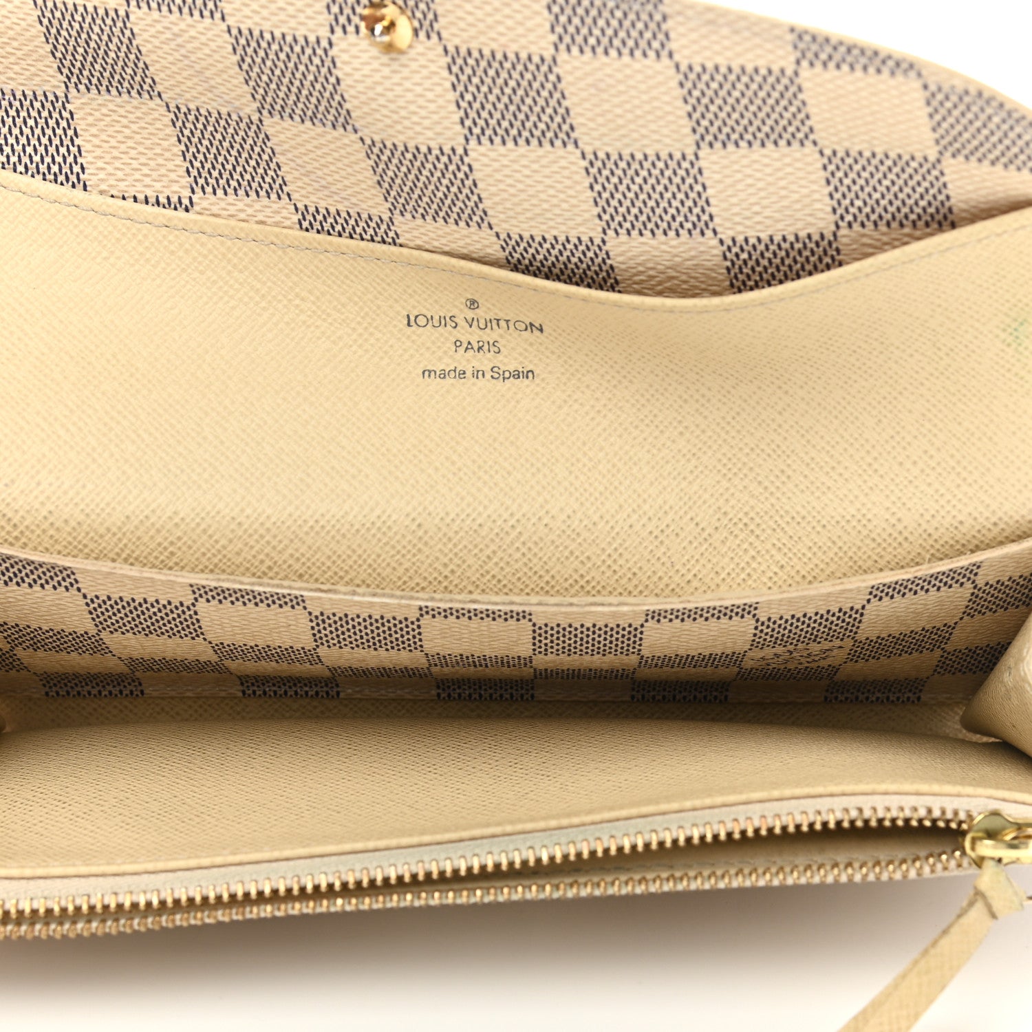 Louis Vuitton Damier Azur Emilie Wallet 5 of 17