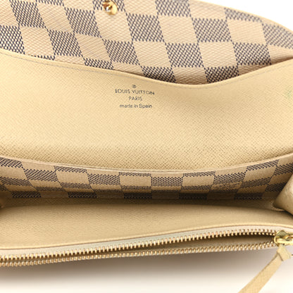 Louis Vuitton Damier Azur Emilie Wallet 5 of 17