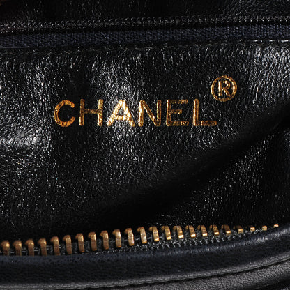 Chanel Lambskin Quilted Tassel Camera Case Black 5 of 7
