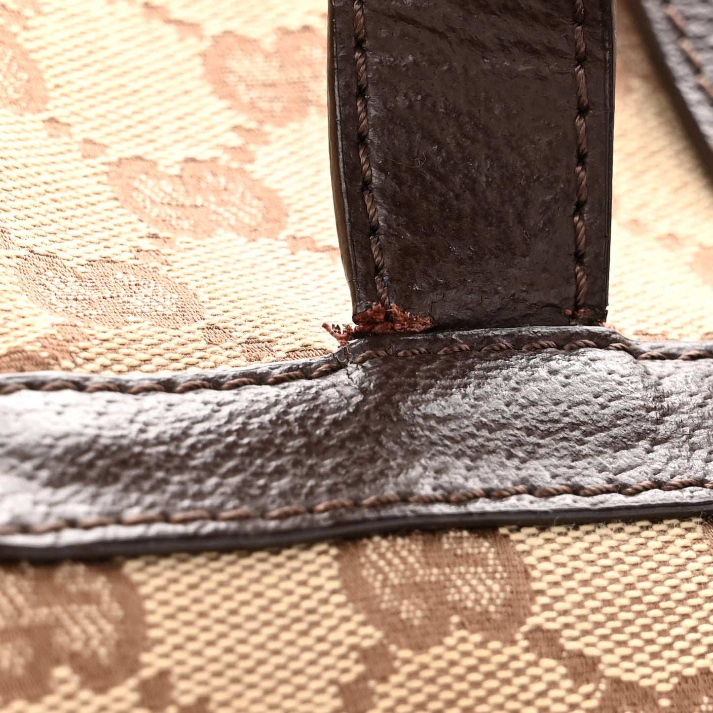 Monogram Backpack Dark Brown