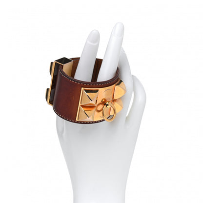 Hermes Barenia Collier de Chien CDC Bracelet XS Fauve 2 of 8