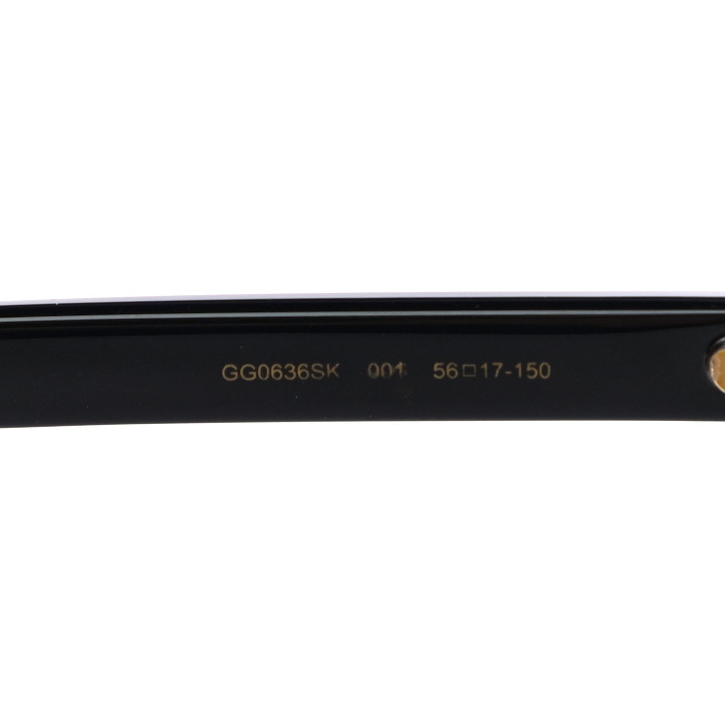 Acetate Sunglasses GG0637SK Black