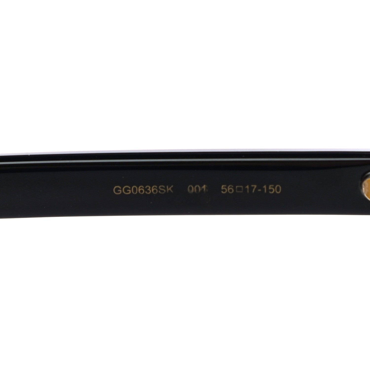 Gucci Acetate Sunglasses GG0637SK Black 6 of 7
