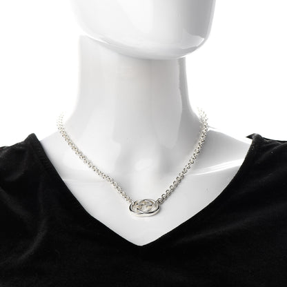 Gucci Sterling Silver Britt Necklace 2 of 5