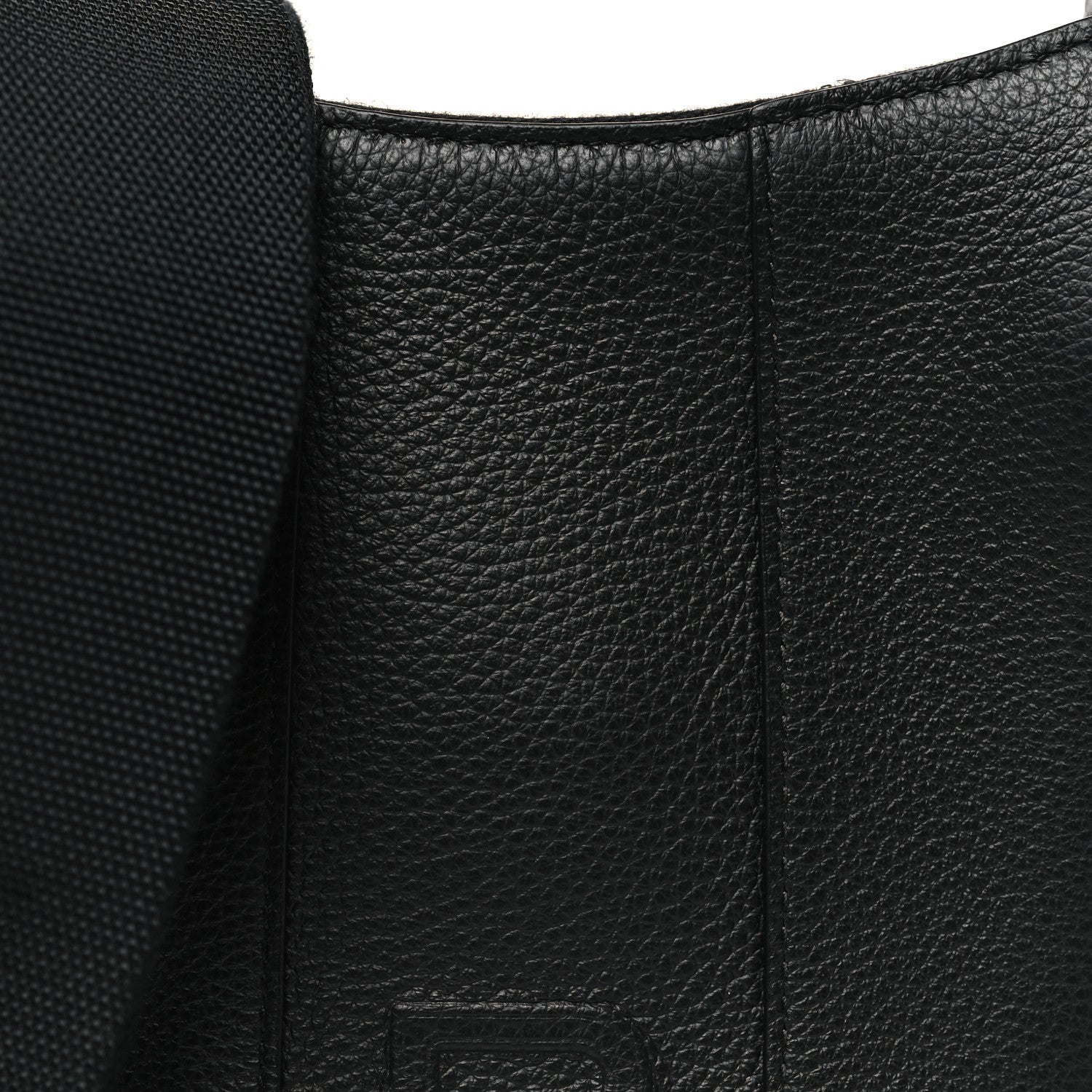 Balenciaga Calfskin Hourglass Phone Holder Bag Black 7 of 9