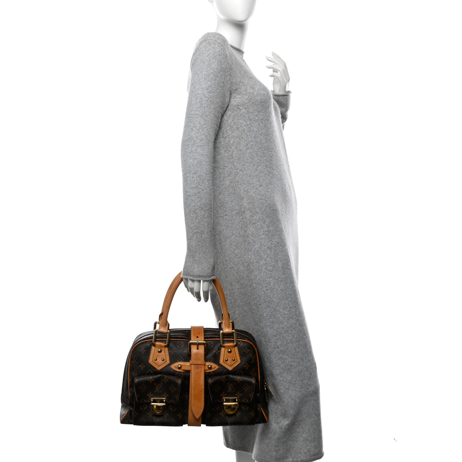 Louis Vuitton Monogram Manhattan GM 2 of 22