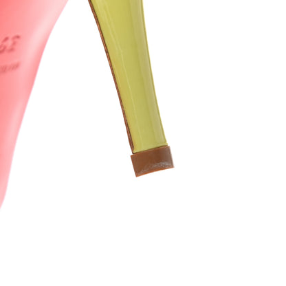 Christian Louboutin Patent Slingback Pumps 39.5 Green 12 of 13