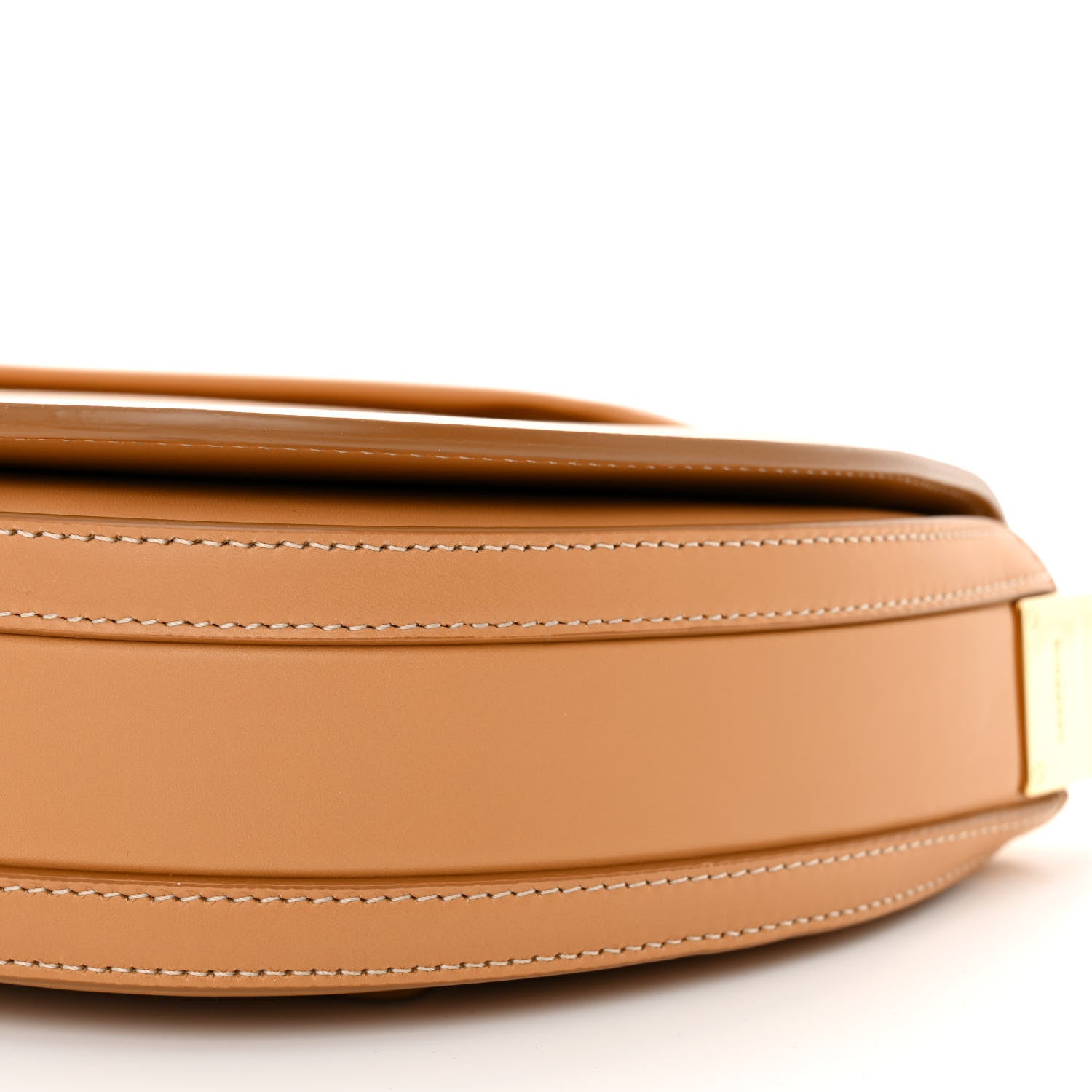 Burberry Calfskin Small Olympia Shoulder Bag Warm Sand 9 of 10