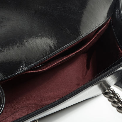 Chanel Calfskin Medium Boy Chained Flap Black 5 of 7