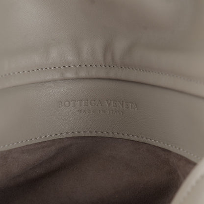 Bottega Veneta Glazed Ayers Livrea Intrecciato Turnlock Clutch Poussin 6 of 8
