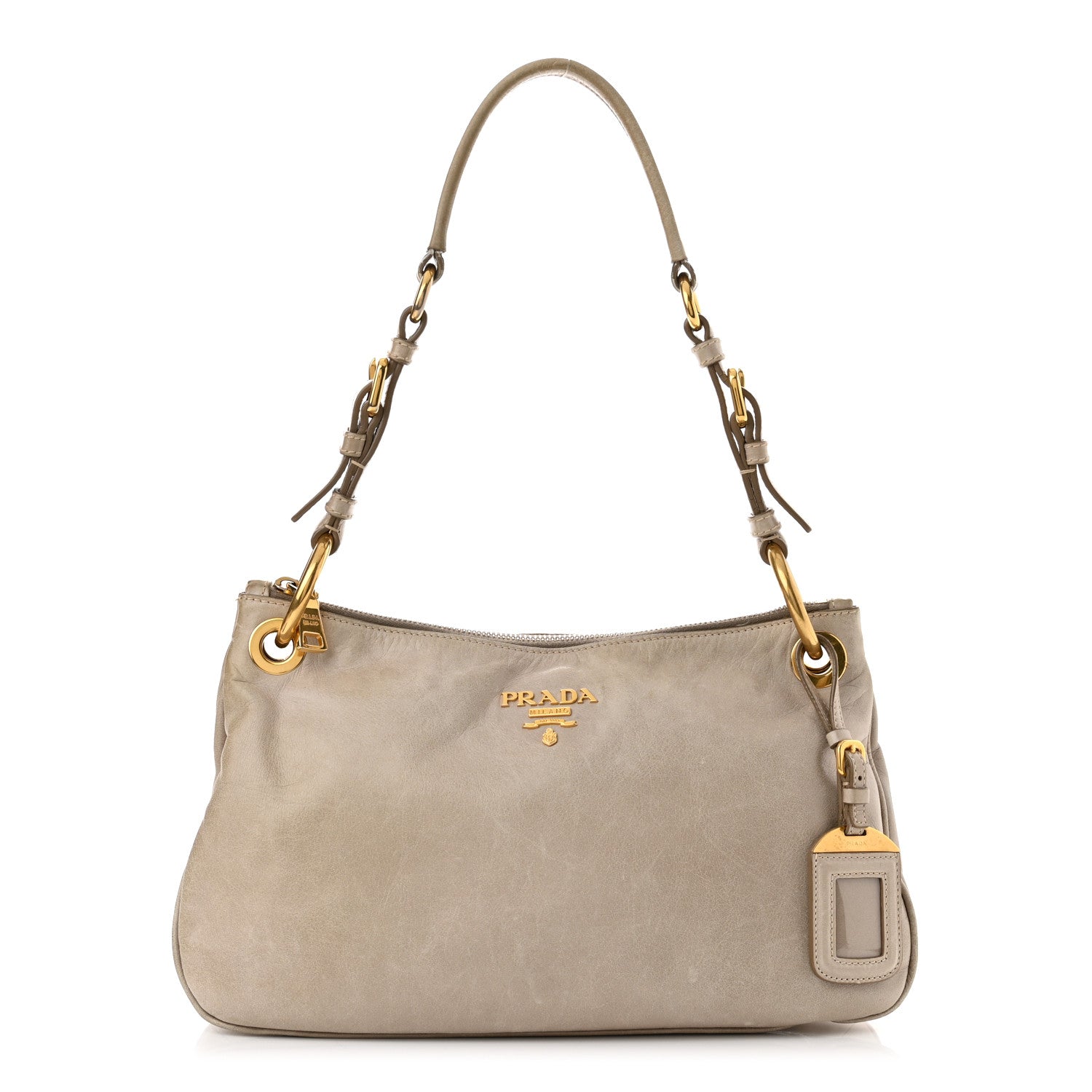 Prada Vitello Shine Shoulder Bag Cammeo 1 of 9