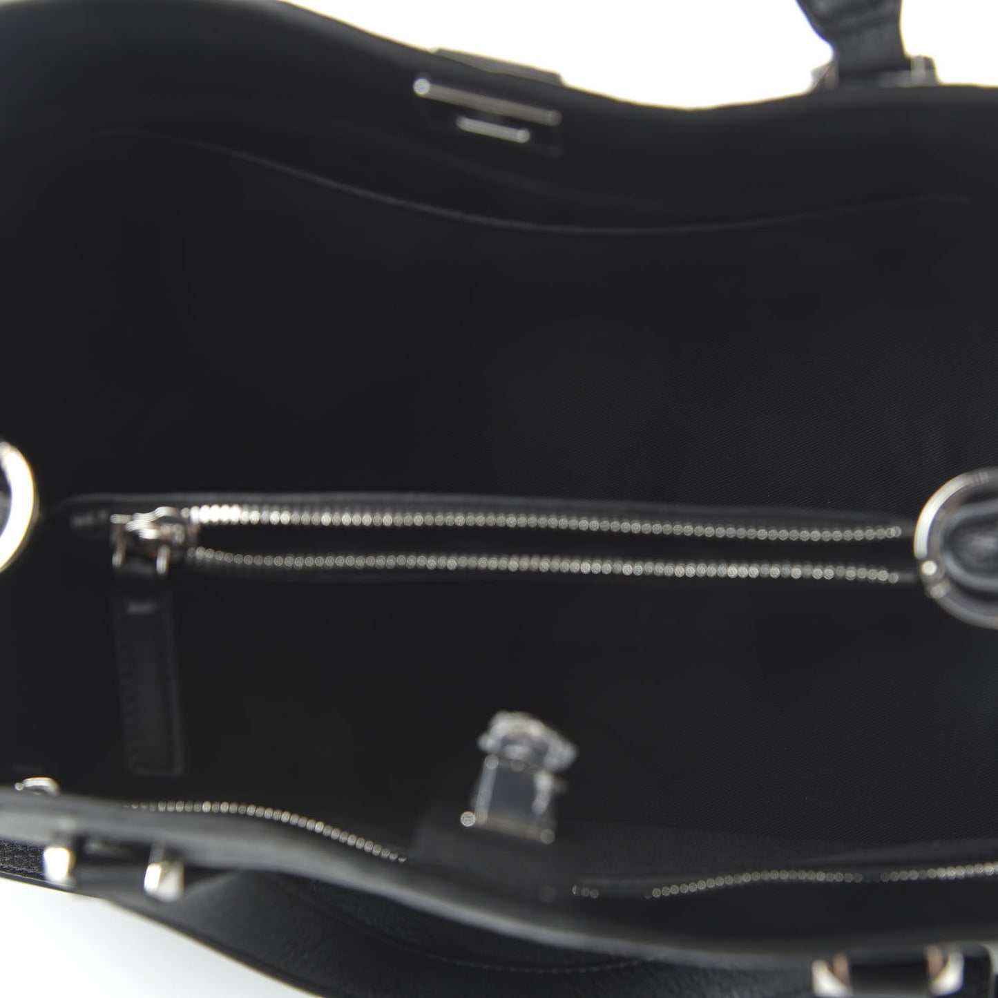 Calfskin Ottomar Monogram Large Essential Tote Black