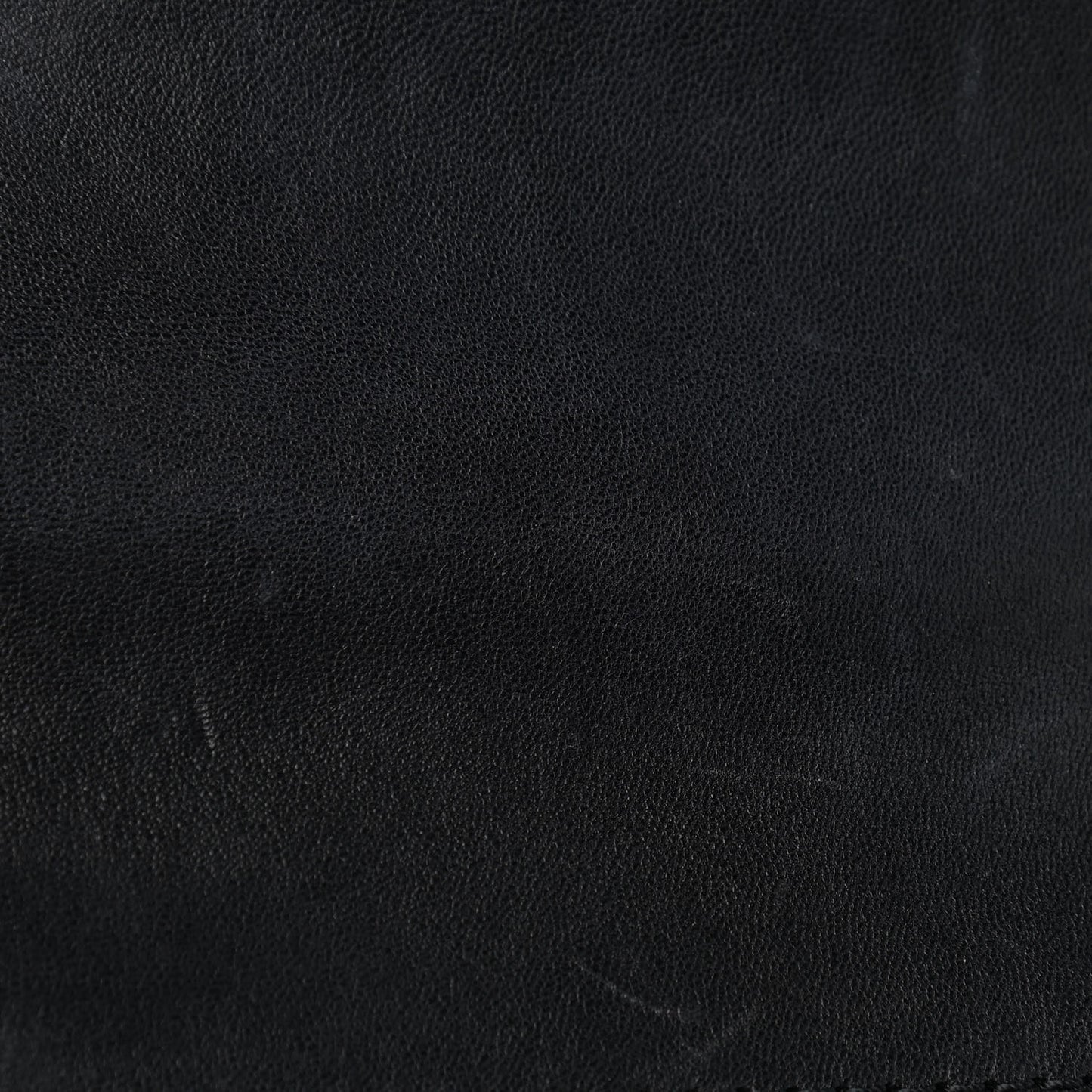 Lambskin Cross Stitch Small Coco Handle Flap Dark Black