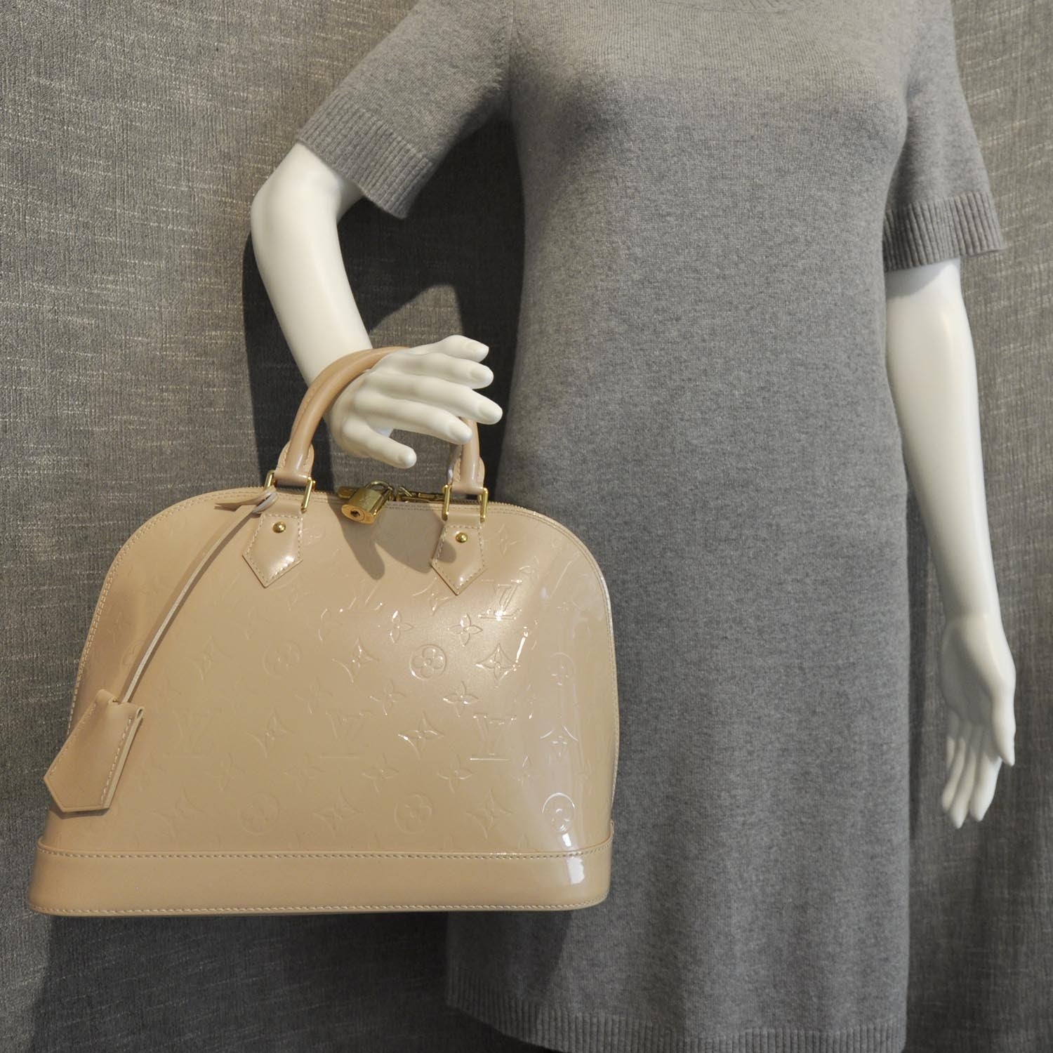 Louis Vuitton Vernis Alma PM Rose Florentin 3 of 8