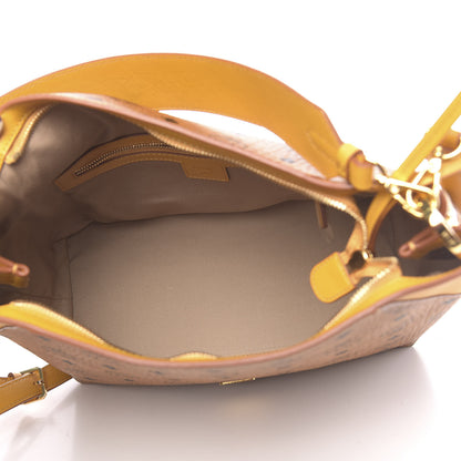MCM Visetos Medium Klara Hobo Cognac Yellow 6 of 10