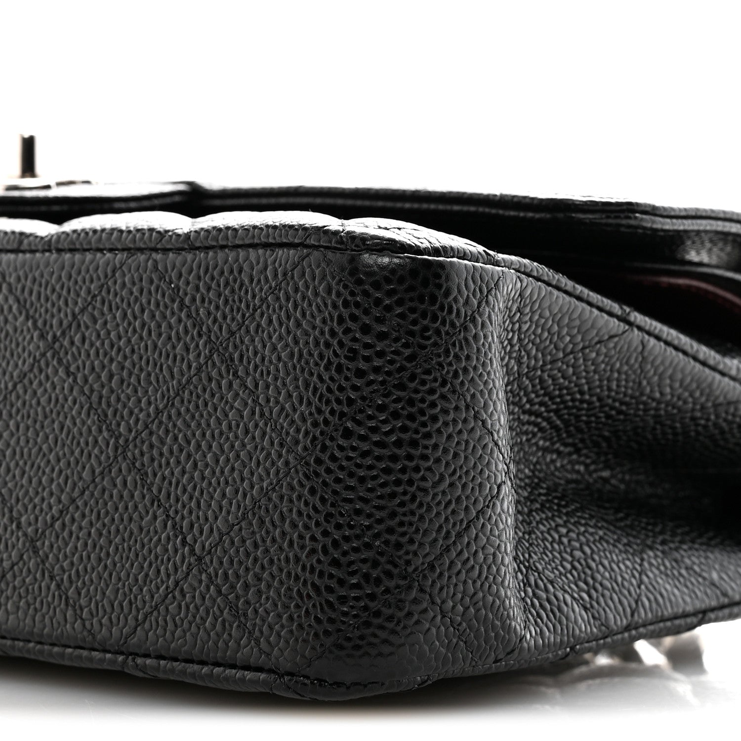 Chanel Caviar Quilted Medium Double Flap Black 7 of 11