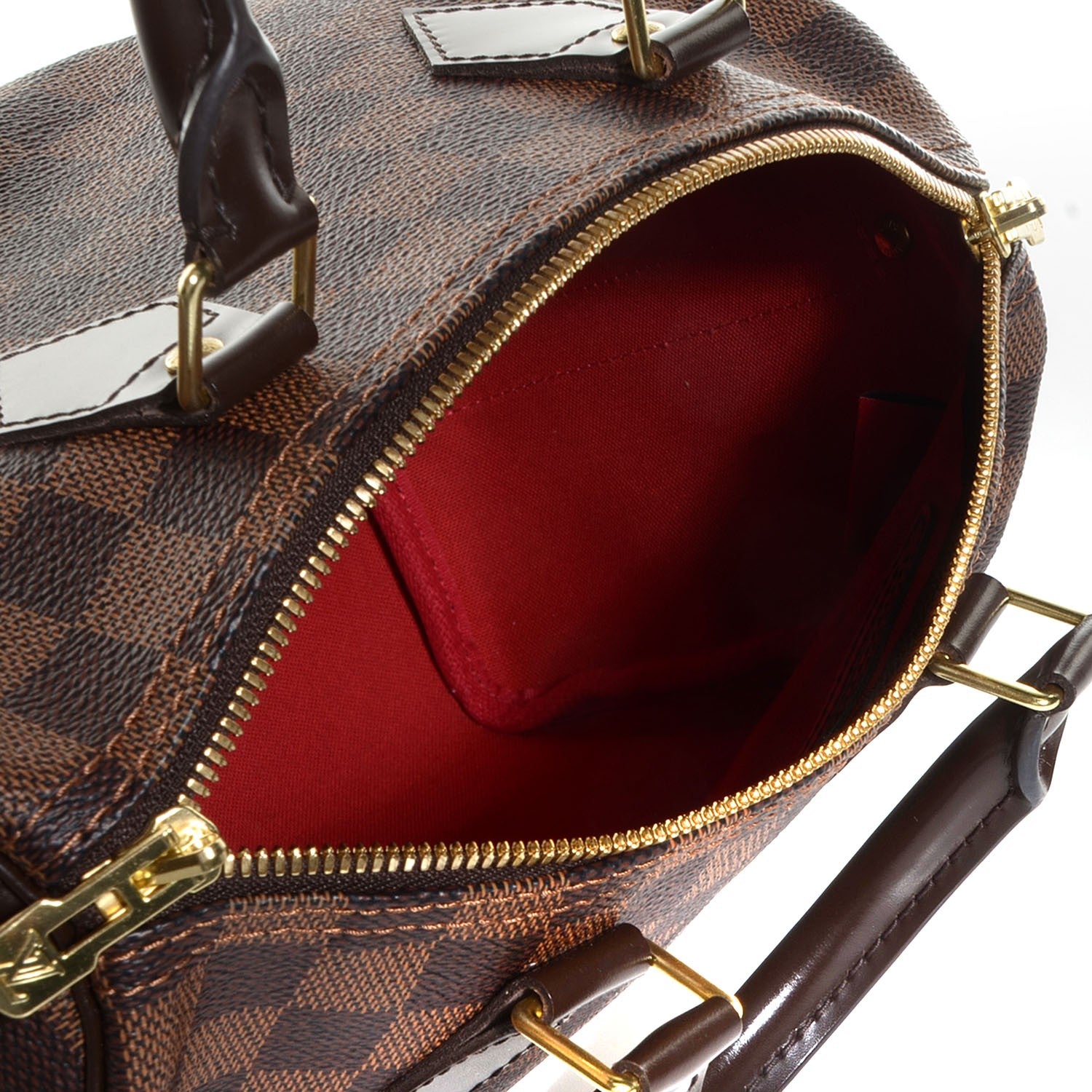 Louis Vuitton Damier Ebene Speedy Bandouliere 25 5 of 8