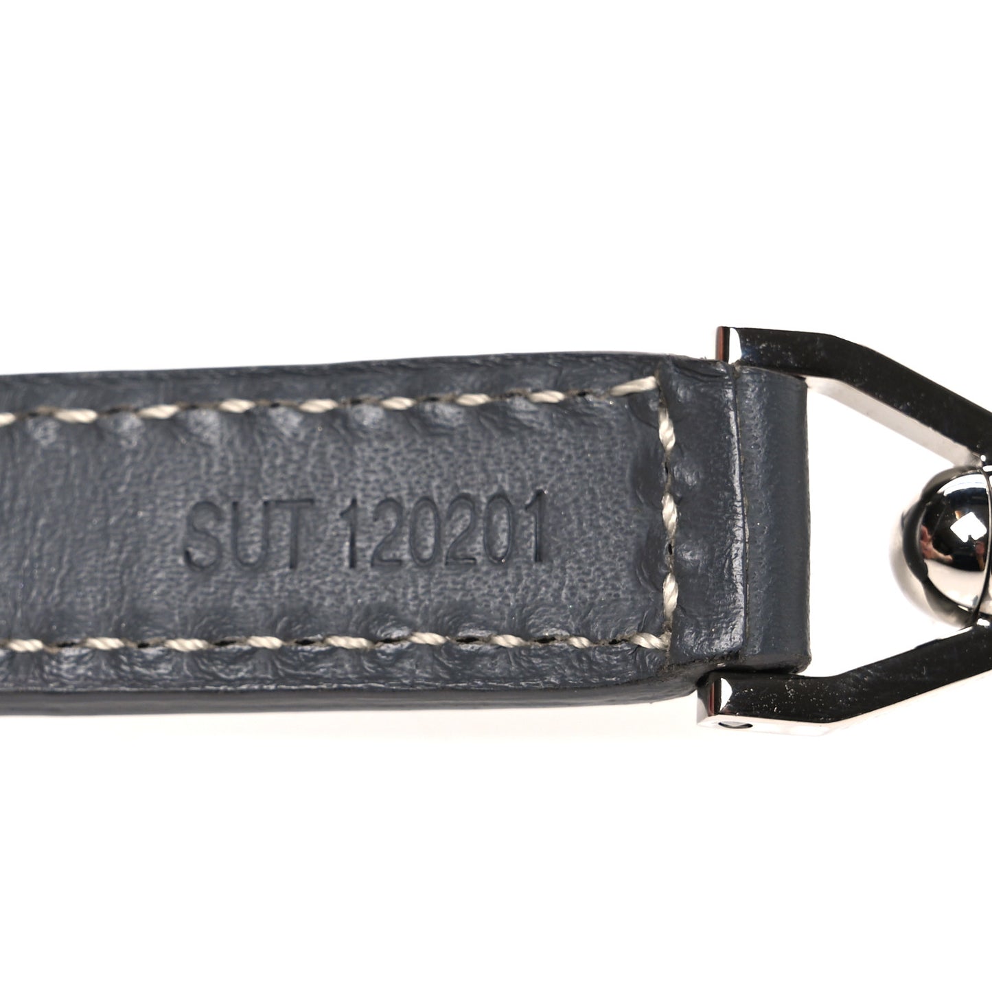 Calfskin Adjustable Shoulder Strap Grey