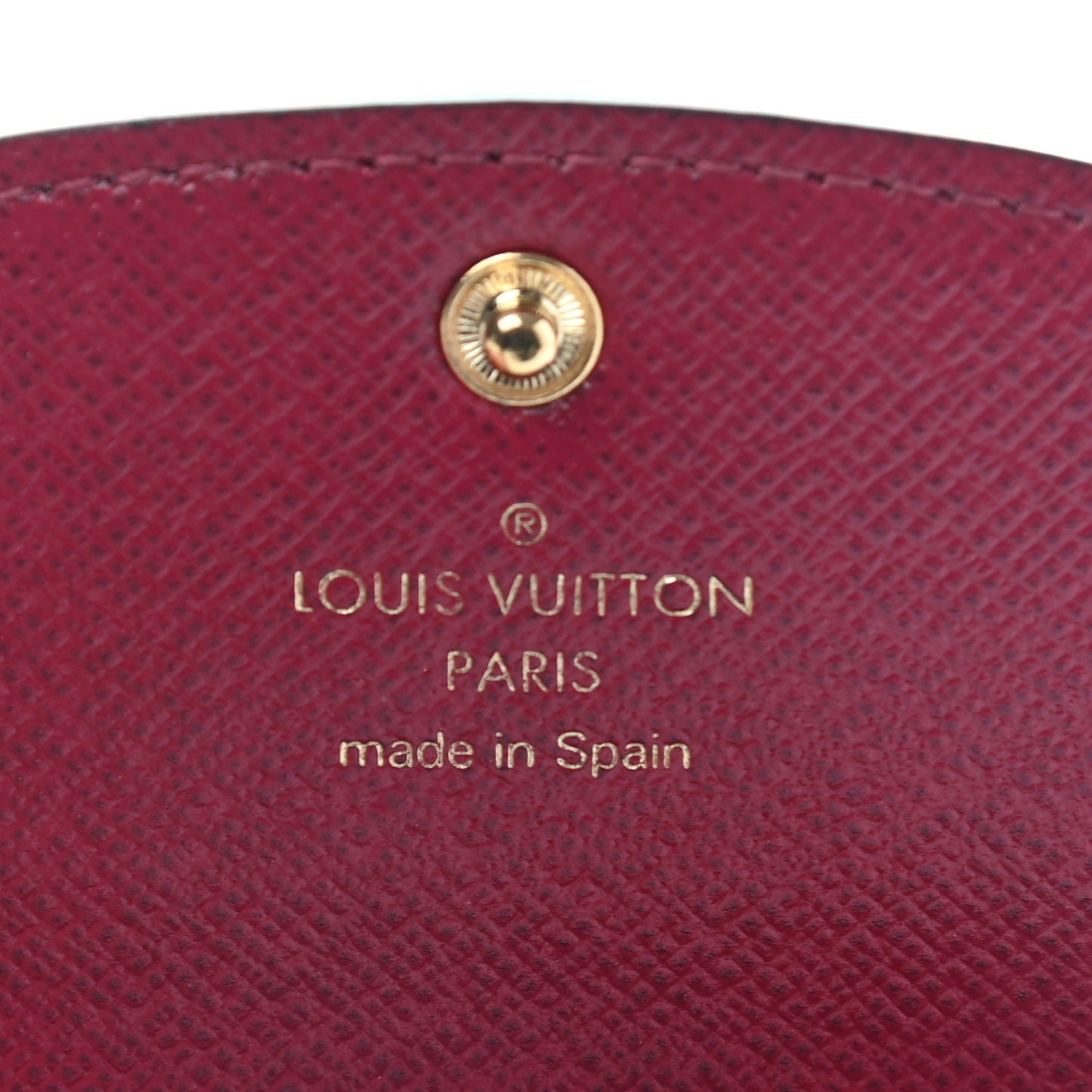 Monogram Rosalie Coin Purse Fuchsia
