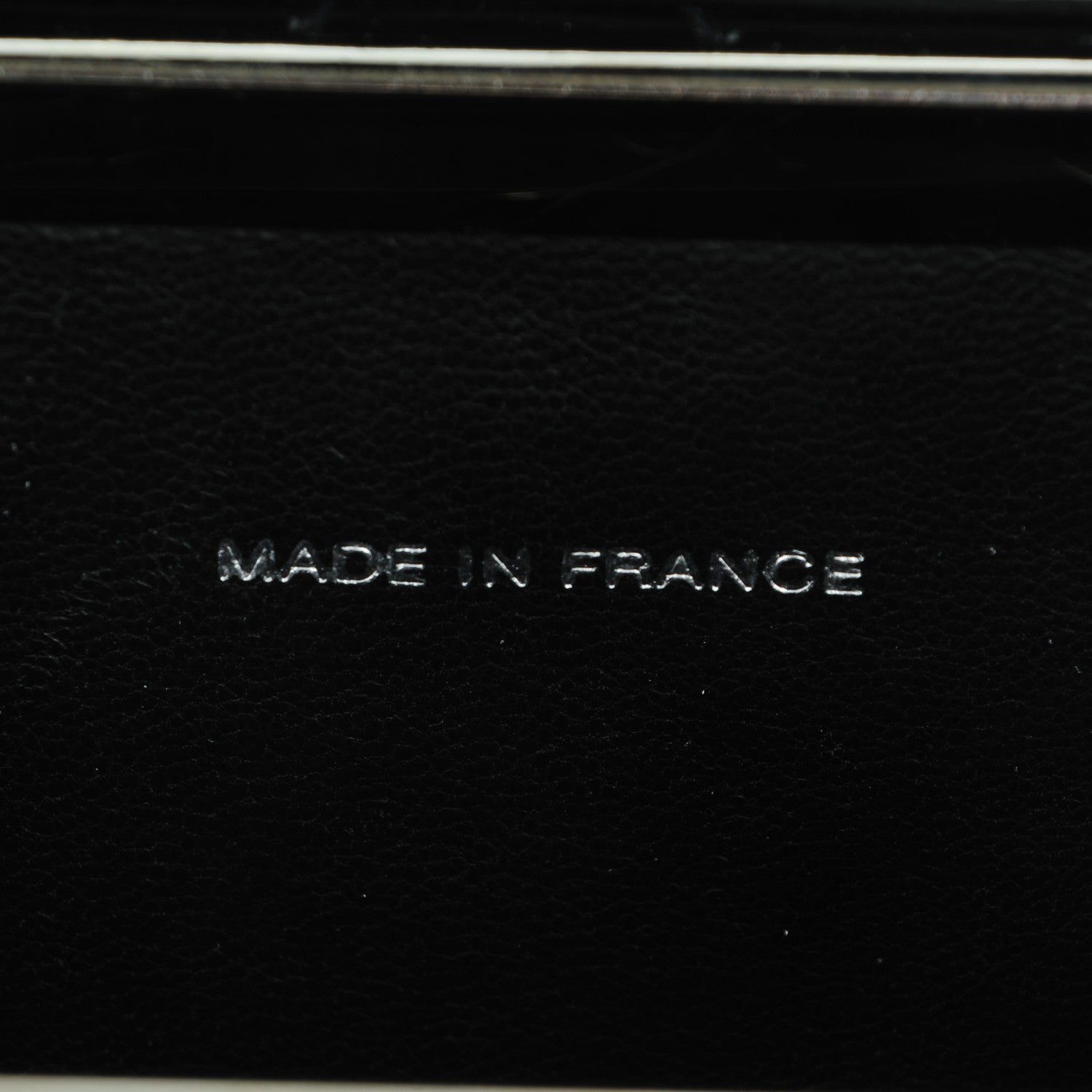 Chanel Patent Quilted Vanity Clutch Black 7 of 8