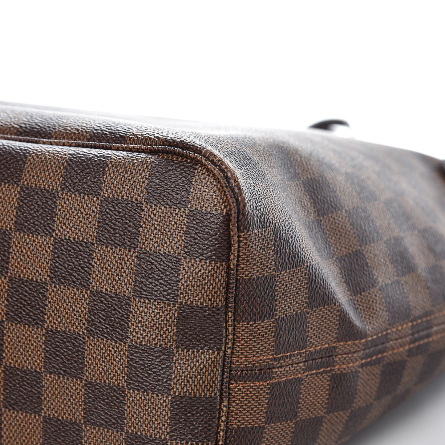 Damier Ebene Neo Neverfull MM Rose Ballerine