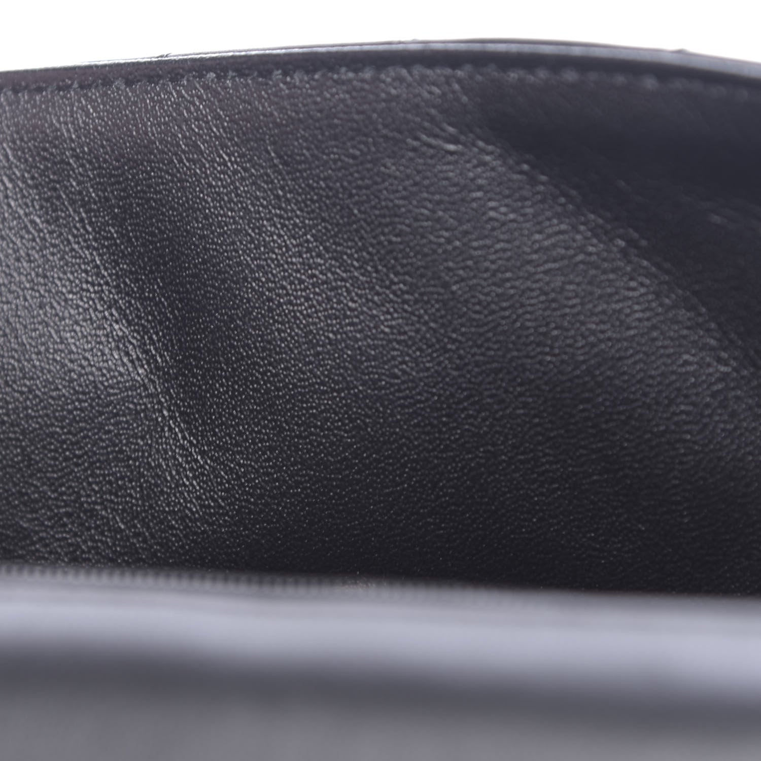 Chanel Lambskin Quilted Mini Rectangular Flap Black 12 of 14