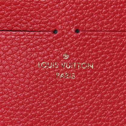 Louis Vuitton Empreinte Pochette Felicie Chain Wallet Scarlet 8 of 12