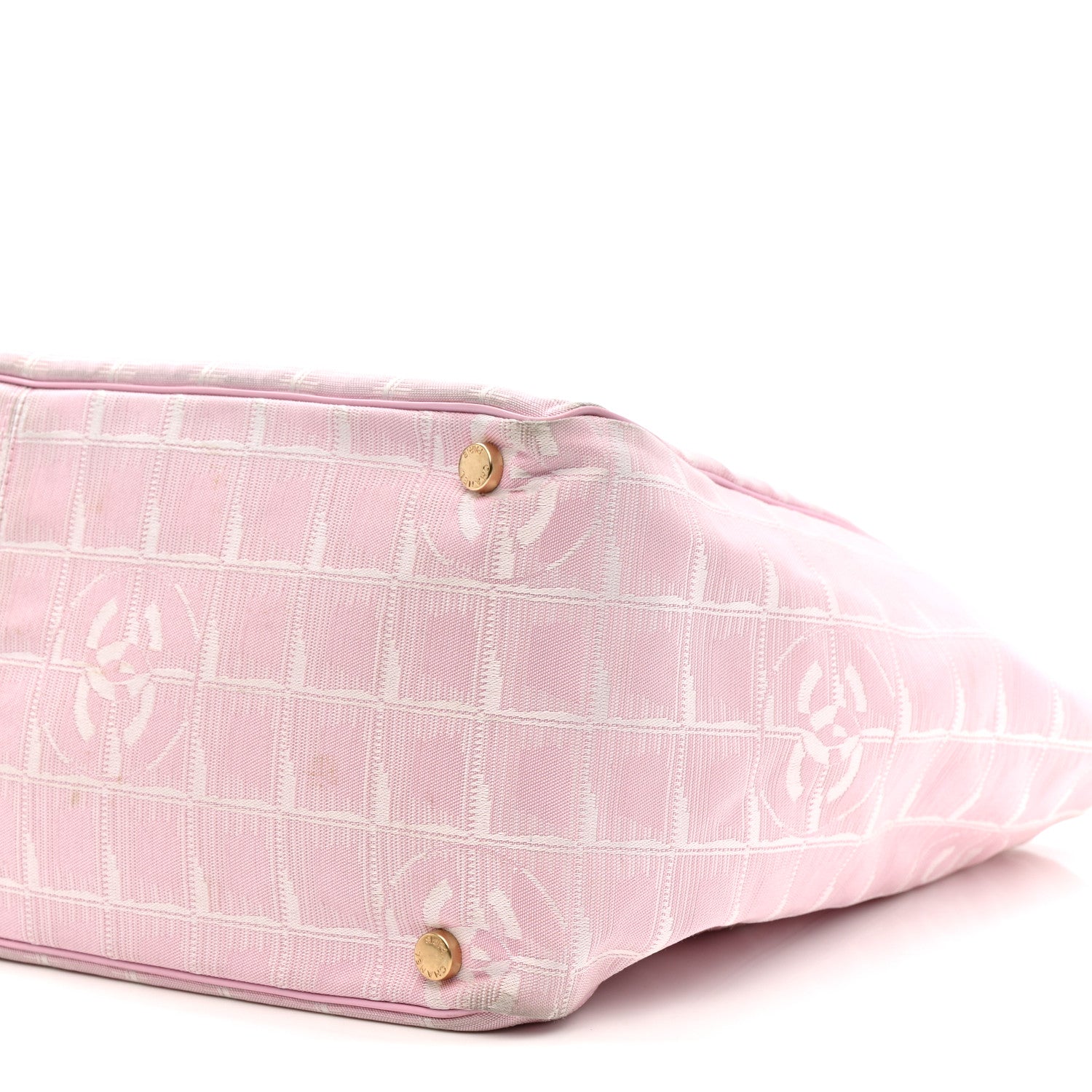 Chanel Nylon Travel Large Tote Pink 10 of 13