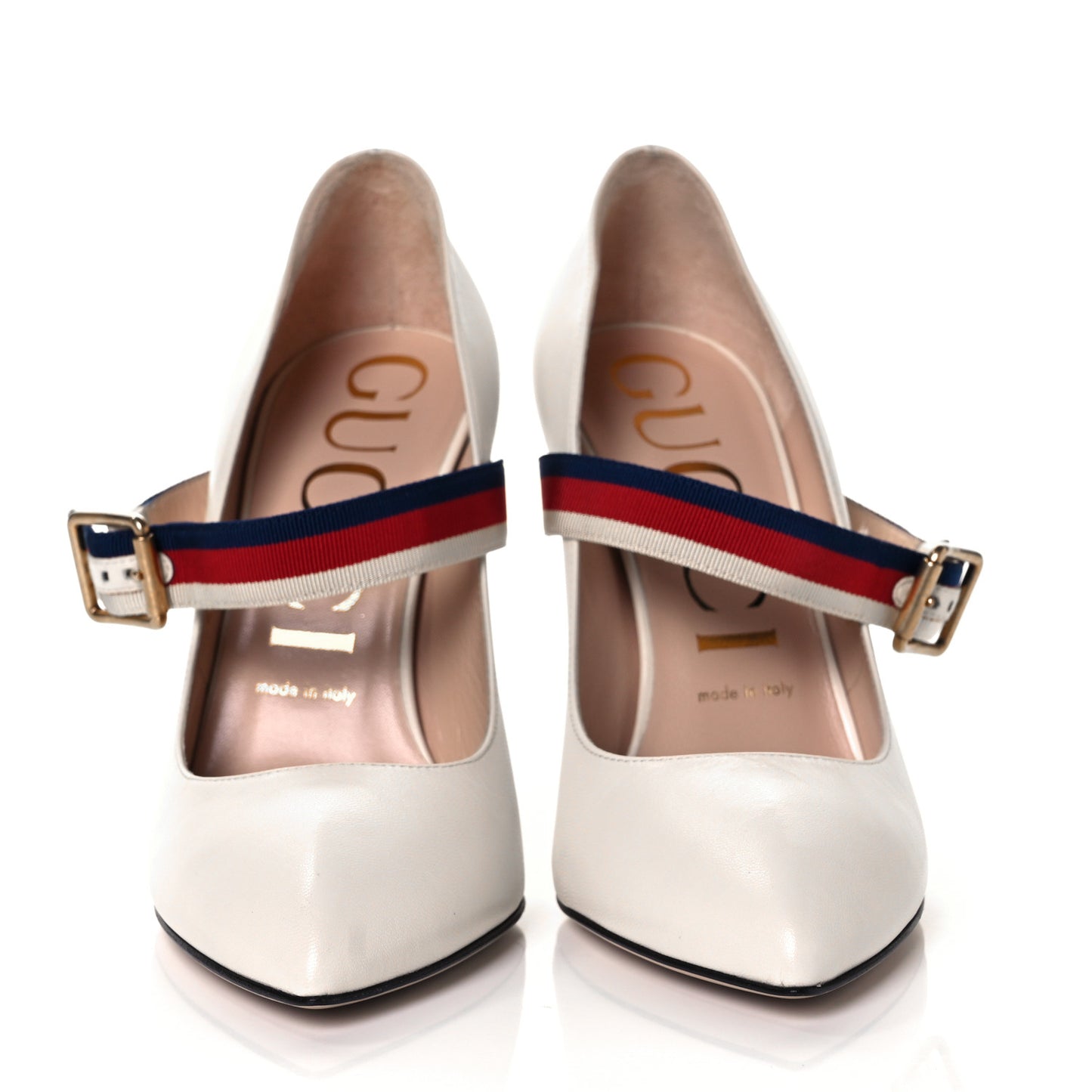 Malaga Kid Sylvie High Heel Pumps 38 White